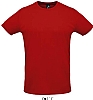 Camiseta Deportiva Unisex Sprint Sols - Color Rojo